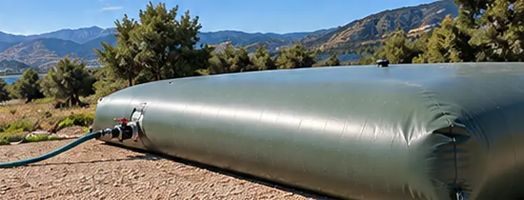 Εγκατεστημένη εύκαμπτη δεξαμενή νερού CITERNEO